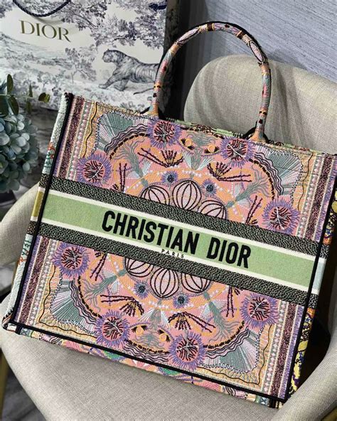 dior pink tote|christian Dior book tote pink.